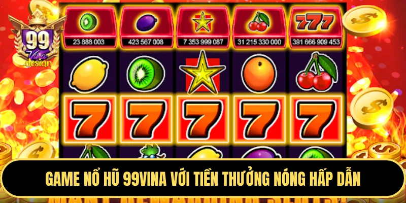 Hình ảnh các trò chơi Nổ Hũ (Slots) tại Hi88 với biểu tượng jackpot lớn.